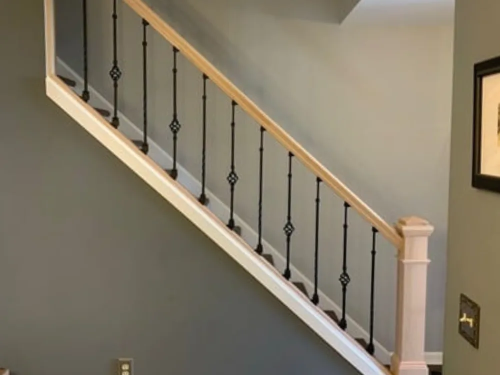 Interior Staircase Renovation with Modern Design